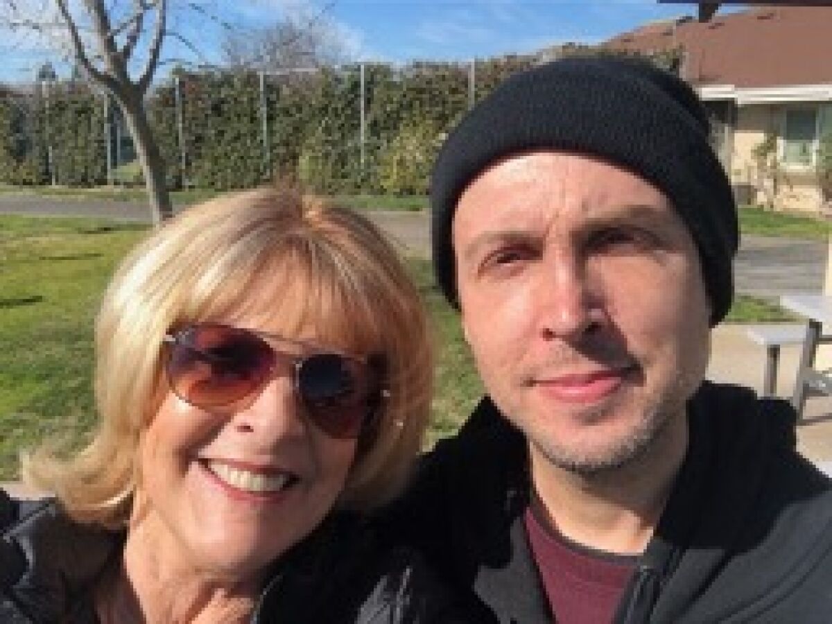 Teresa Pasquini and her son, Danny Pasquini.