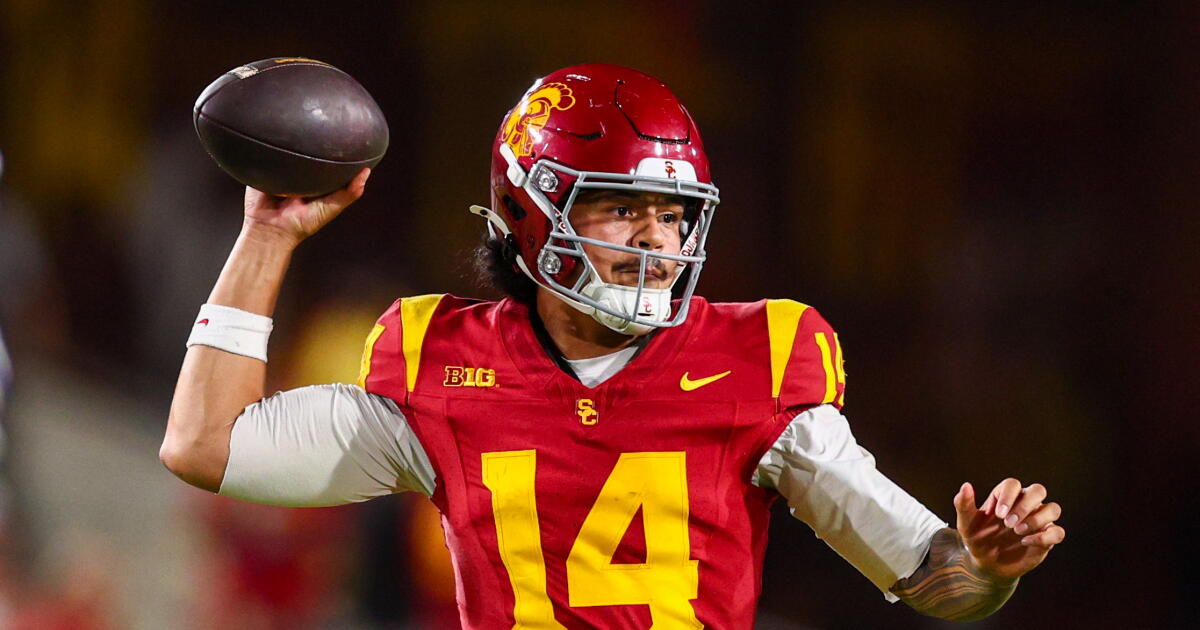 USC coach Lincoln Riley says Jayden Maiava isn’t hurt despite dip in performance