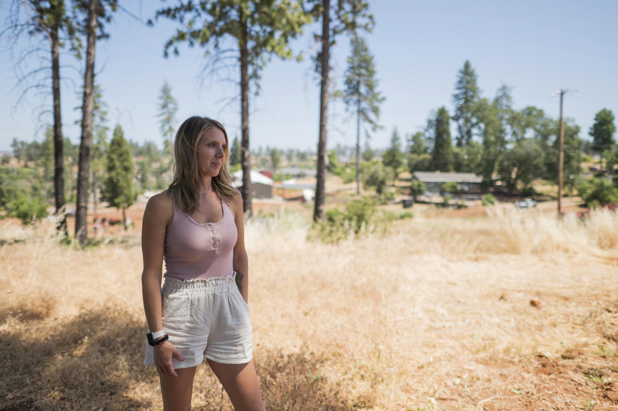 Jen Goodlin, executive director of the Rebuild Paradise Foundation, in Paradise, Calif., in June 2024.