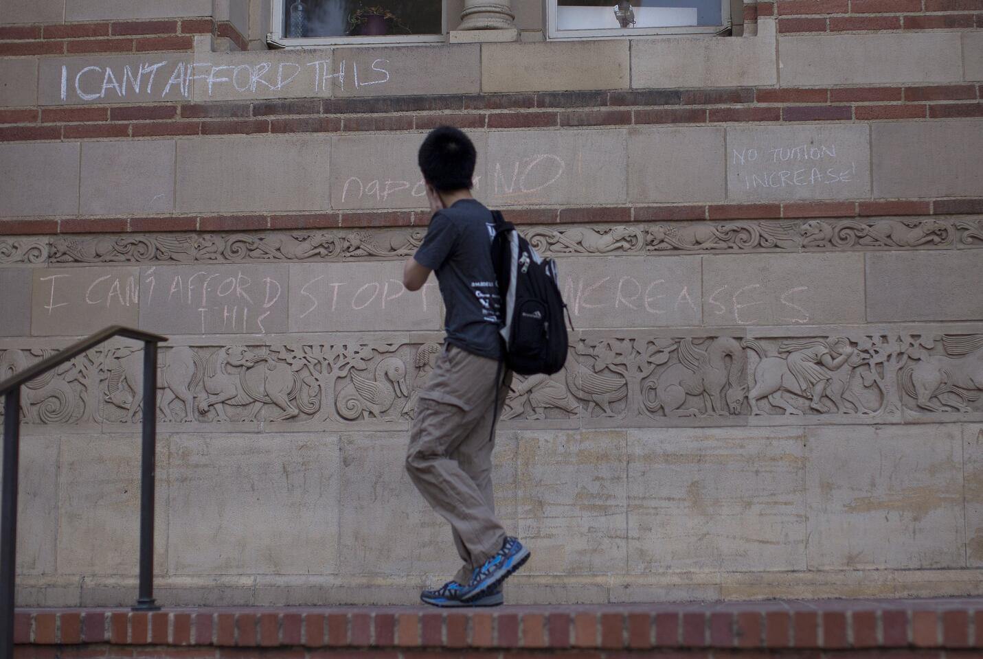 UC students protest