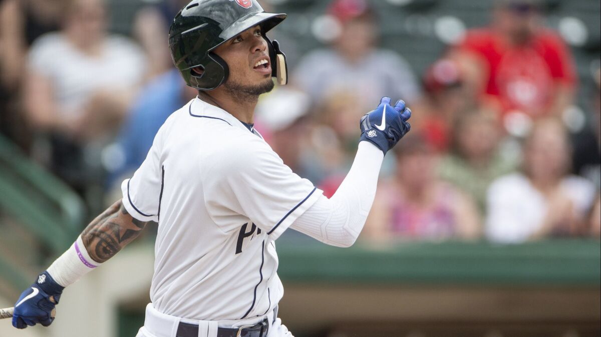 Padres shortstop prospect Gabriel Arias was 18 years old when he started 2018 at low Single-A Fort Wayne.