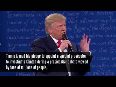 Call To Lock Her Up Puts Trump In A Bind Over His Threat To Prosecute Hillary Clinton Los Angeles Times