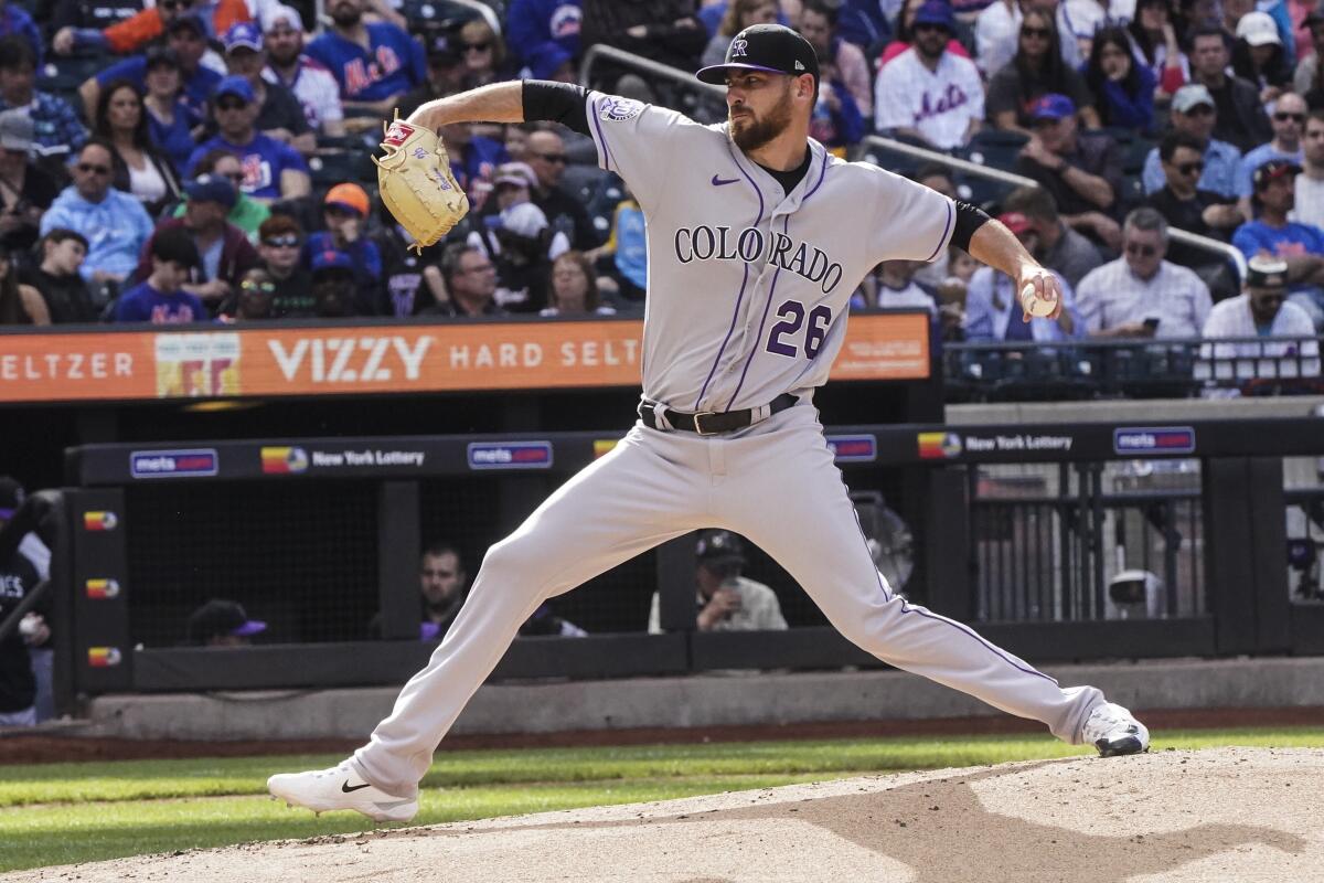 Ezequiel Tovar, Austin Gomber lead Rockies to 5-2 win over Mets – Boulder  Daily Camera
