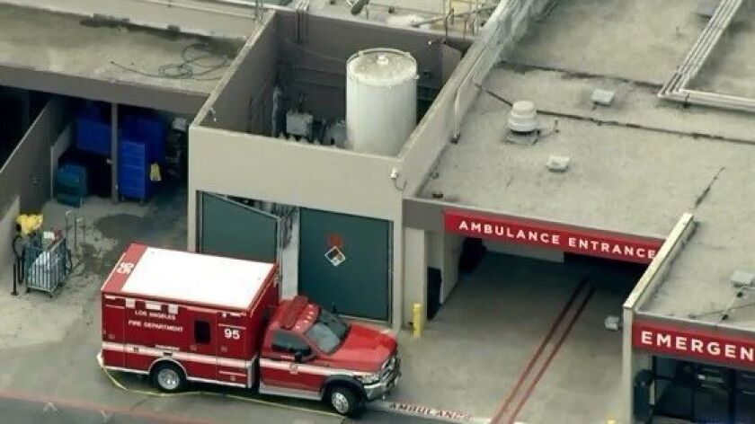 Liquid Oxygen Spill Closes Marina Del Rey Emergency Room