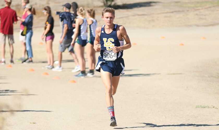 LCC senior Caleb Niednagel will be one of the favorites at the 2019 section meet.