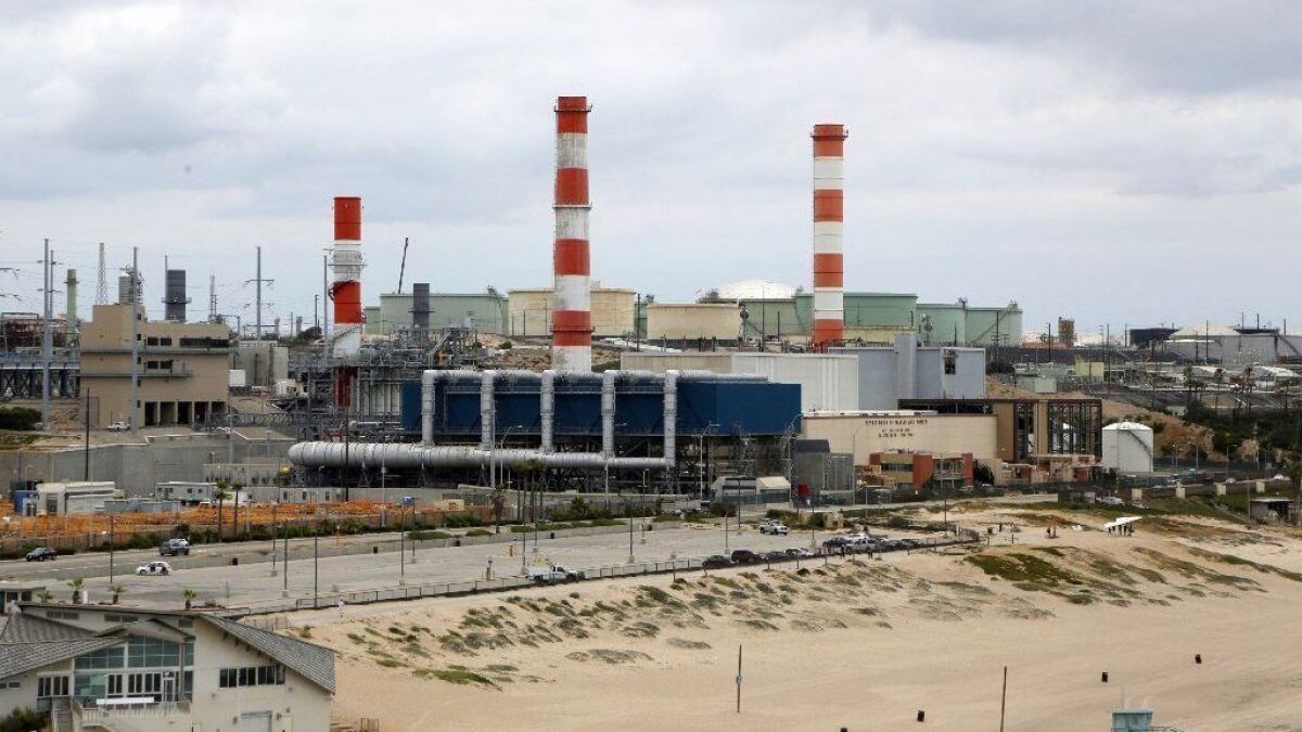 The Scattergood gas plant is one of three the DWP is leaning toward rebuilding. It sits in an El Segundo community plagued by pollution.
