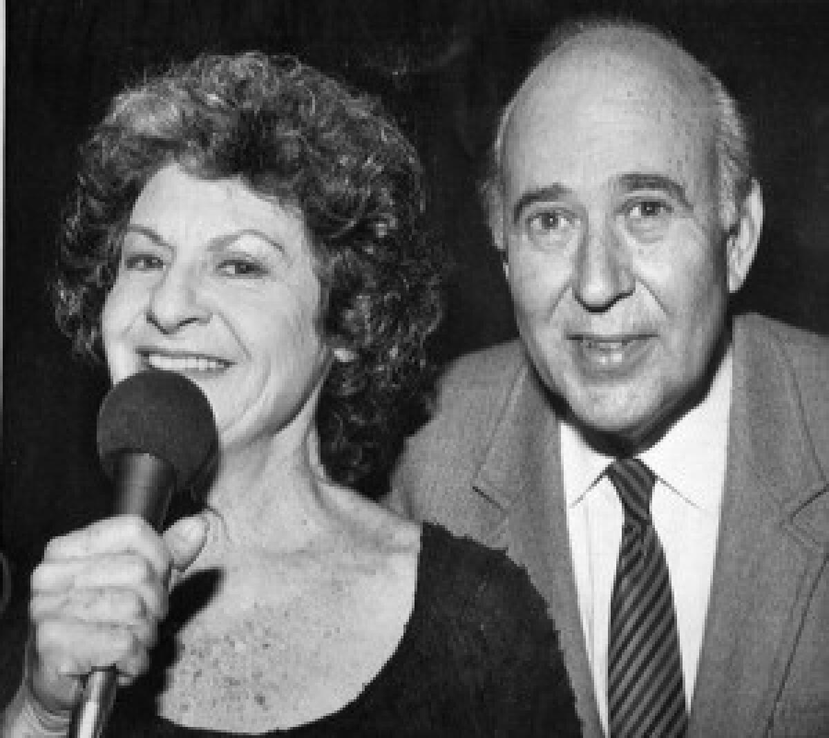 Estelle and Carl Reiner