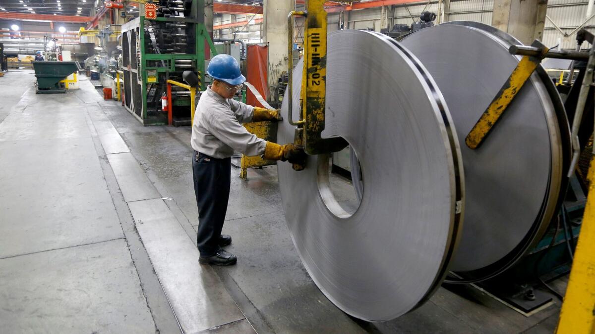 Hannibal Steel has seen costs rise 20% already as foreign suppliers stopped steel shipments.