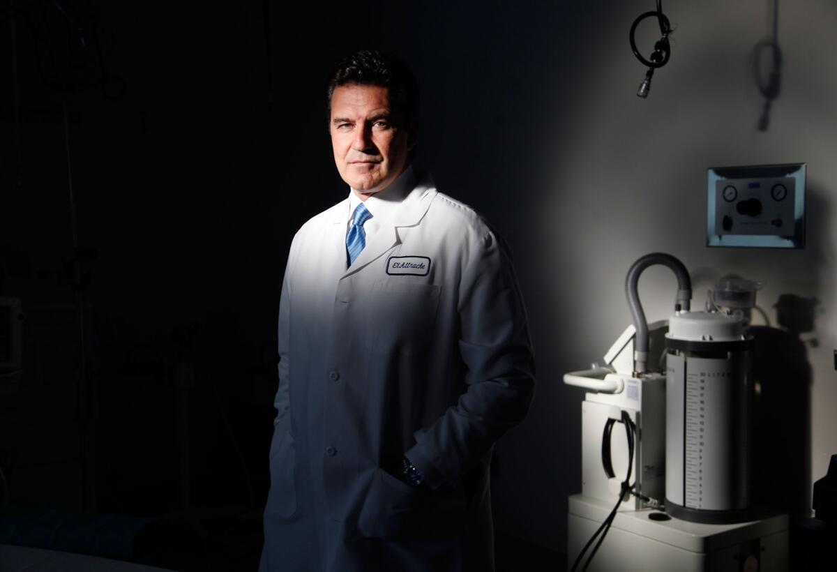 Dr. Neal ElAttrache has performed surgeries on some of the most famous athletes in the world, including Lakers star Kobe Bryant and Dodgers pitcher Zack Greinke.