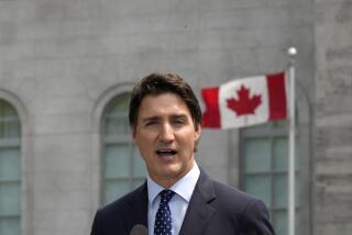 Canadian Prime Minister Justin Trudeau and wife separate