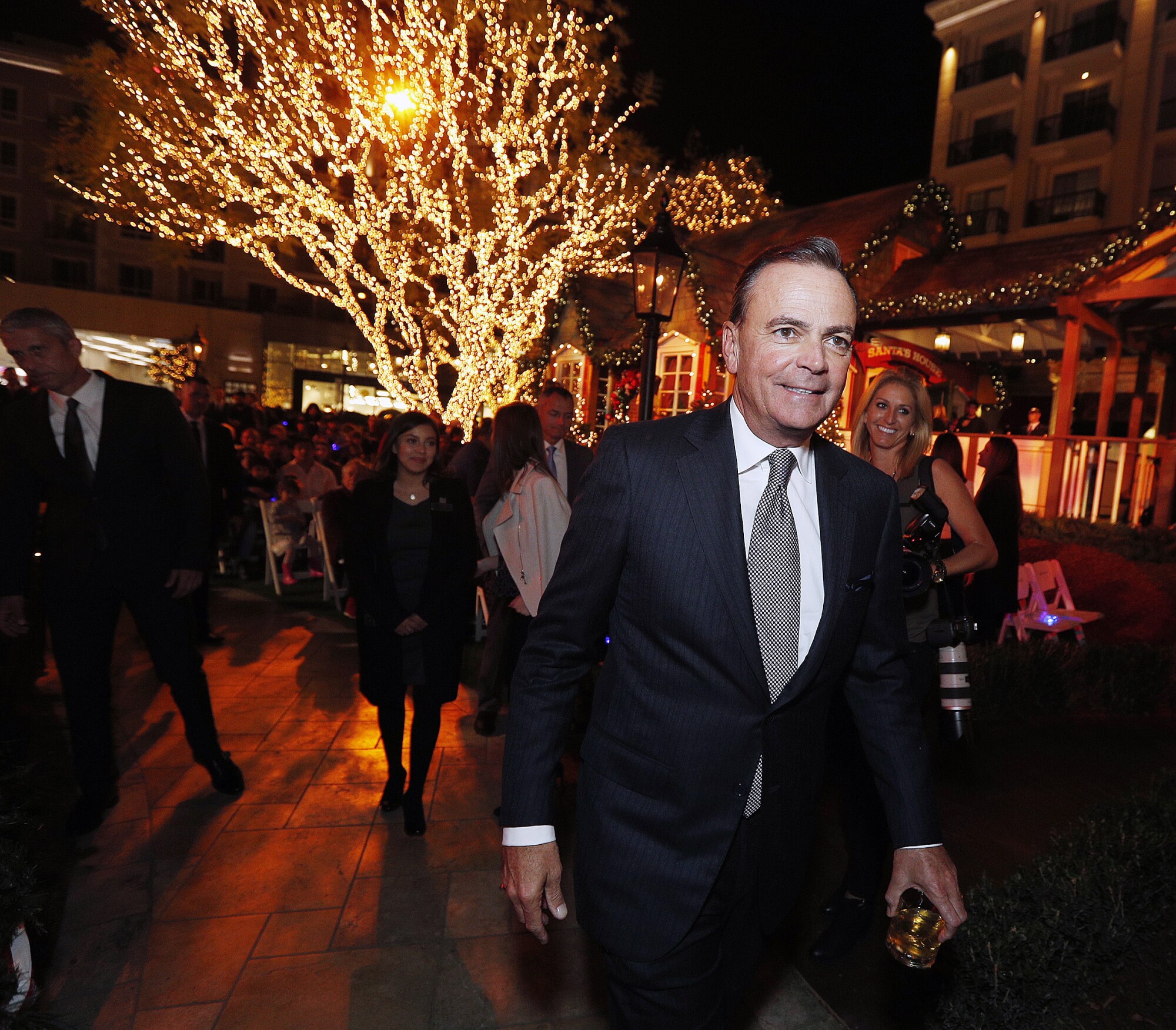 Rick Caruso at the Americana at Brand