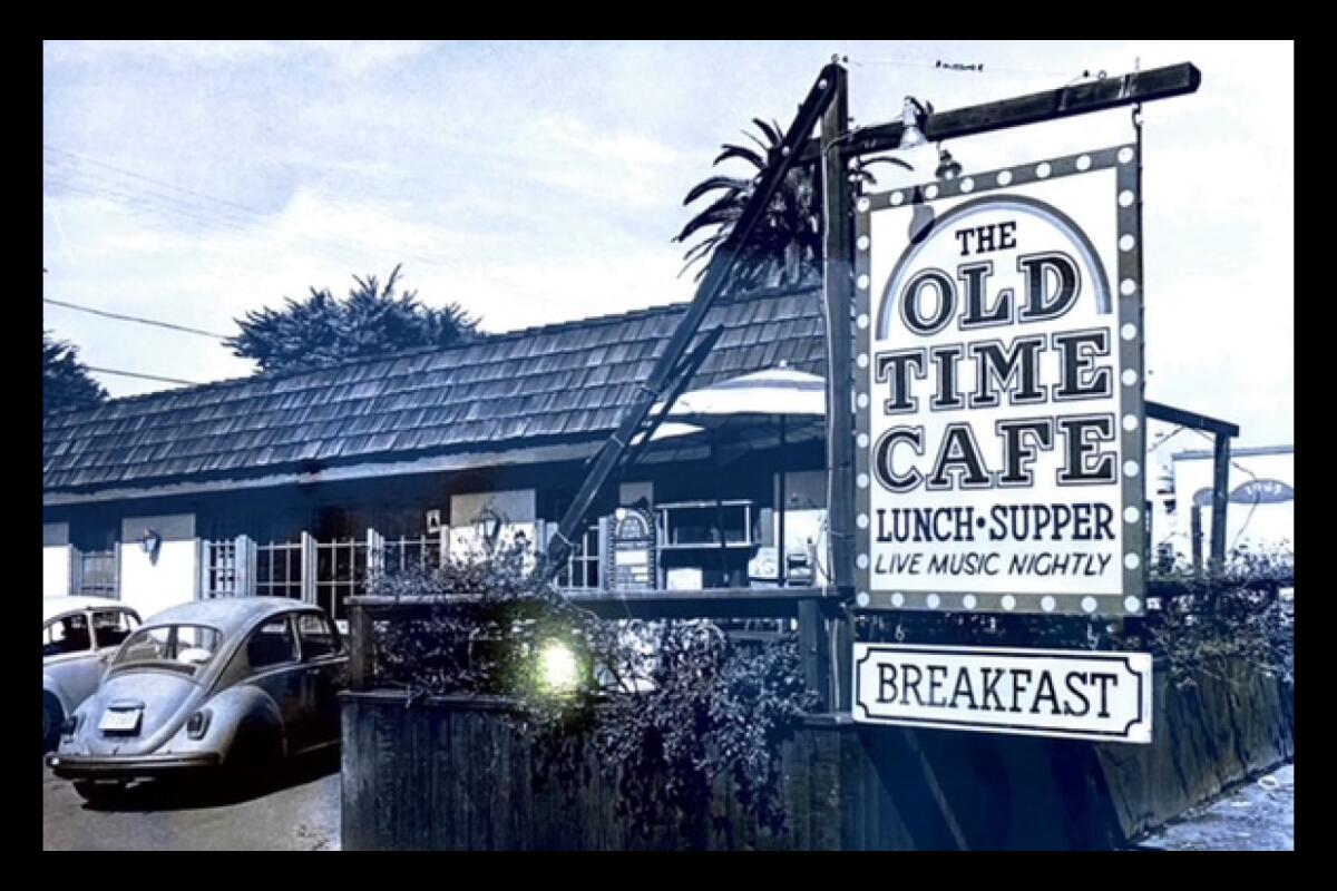 The Old Time Cafe in Leucadia. Hosted performances by famed artist who could fill far larger venues for their concerts.