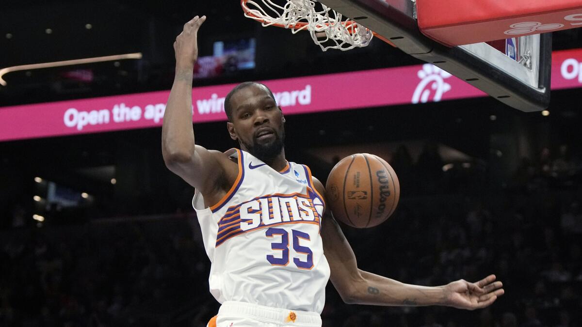 Kevin Durant continues climb up NBA career scoring list, passes Shaq for  eighth place - The San Diego Union-Tribune