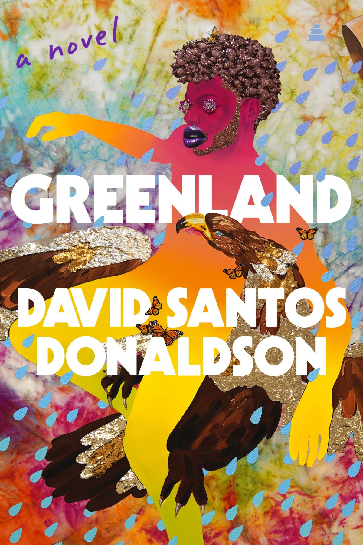The book cover of "Greenland" by David Santos Donaldson