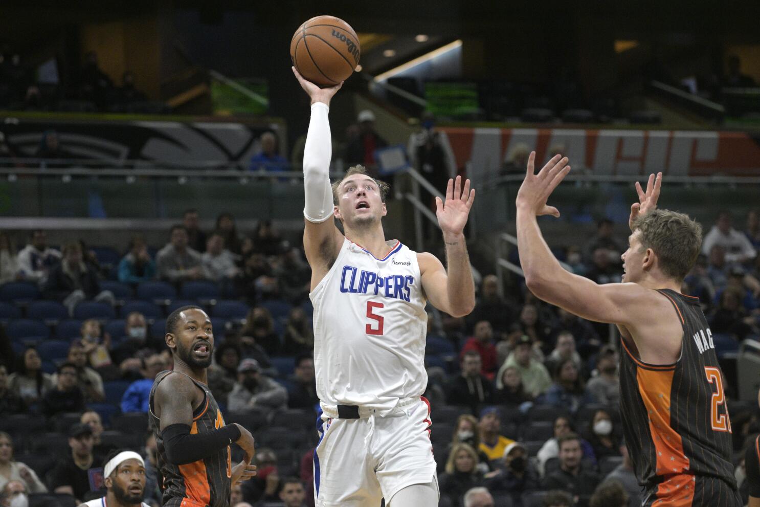 Luke Kennard making a difference for Clippers after tough 2020 - Los  Angeles Times