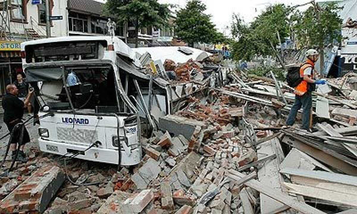 After the 2011 Christchurch quake.