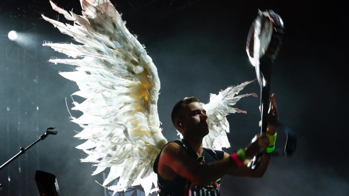 Sufjan Stevens performs during the second day of the Panorama Music Festival on Randall's Island in New York.