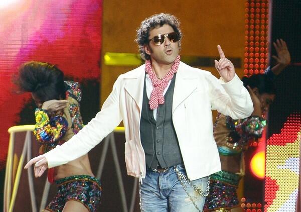 Bobby Deol performs