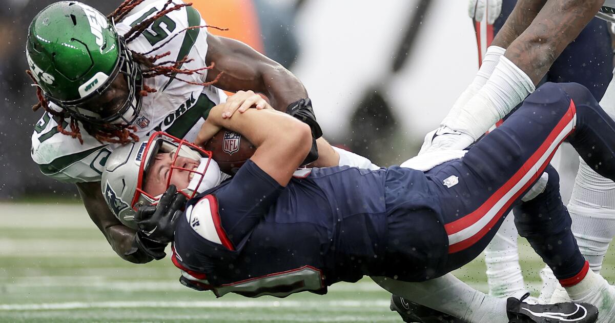 NFL Won't Fine Patriots' Mac Jones for Cheap Shot on Jets' Sauce