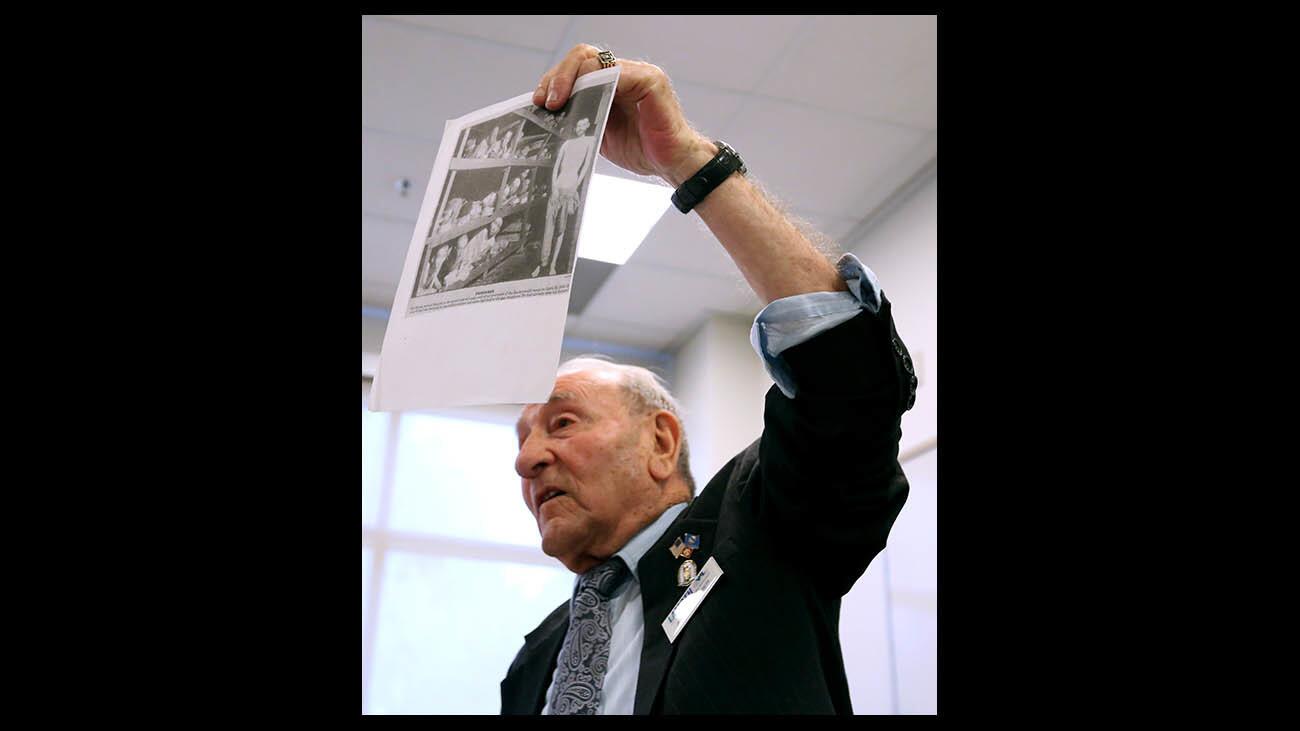 Photo Gallery: Riveting talk at Woodbury University by Holocaust survivor