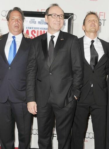 Jon Lovitz, Kevin Spacey and Barry Pepper gather at the AFI Film Festival for the opening of their new movie "Casino Jack." Spacey portrays corrupt lobbyist Jack Abramoff, who swindled tribal casinos out of millions.