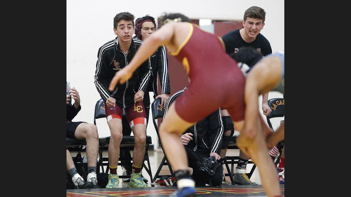 Photo Gallery: La Canada vs. San Marino in Rio Hondo wrestling season opener