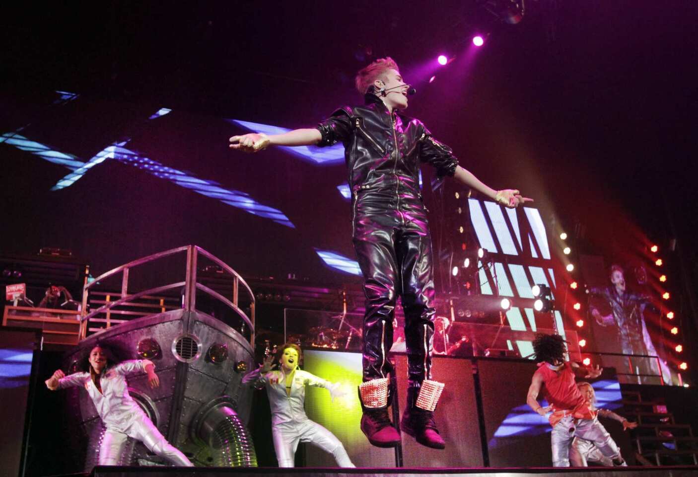 Justin Bieber concert at Staples Center