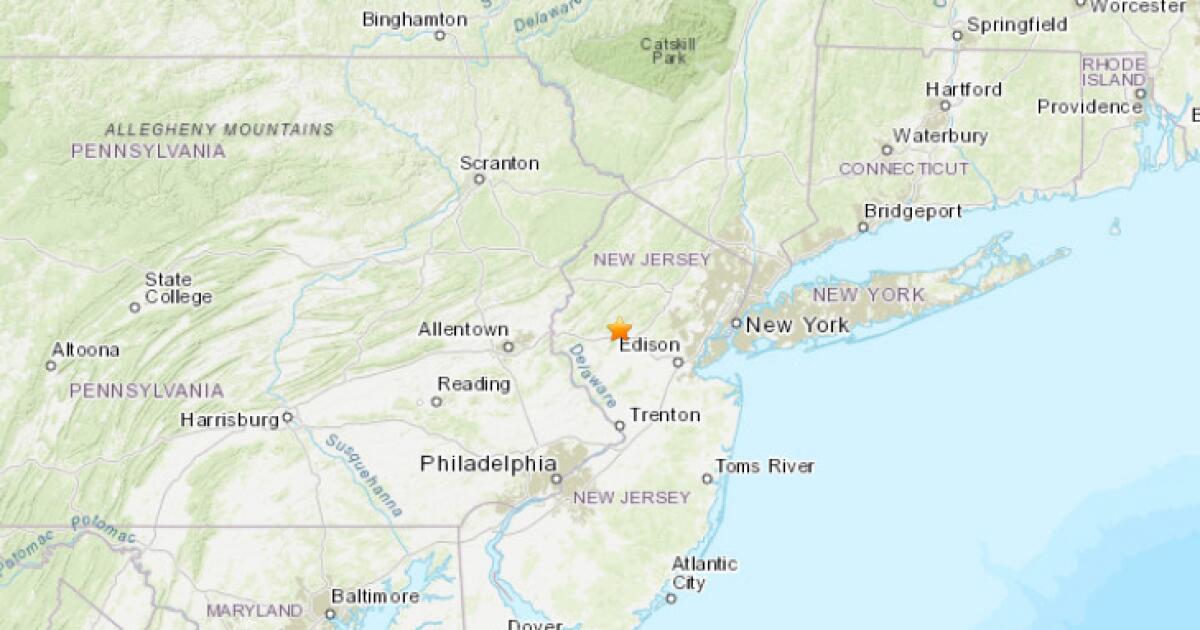 Rare magnitude 4.7 earthquake strikes New Jersey, felt across New York region Rare magnitude 4.7 earthquake strikes New Jersey, felt across New York region