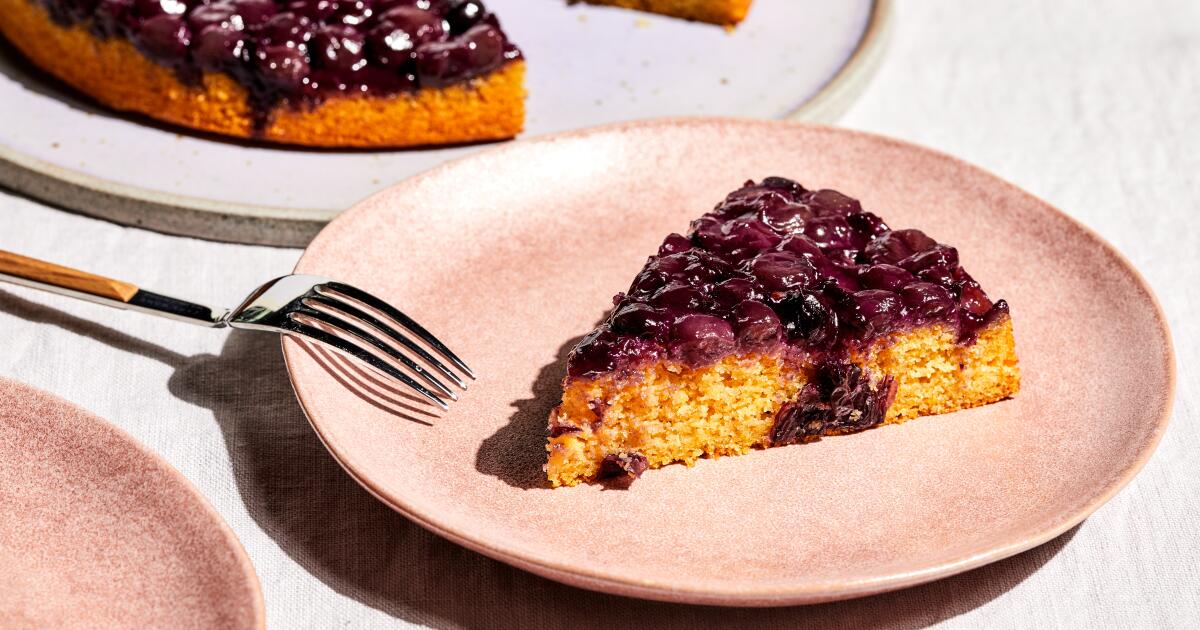 Thomcord Grape and Corn Cake Recipe - Los Angeles Times