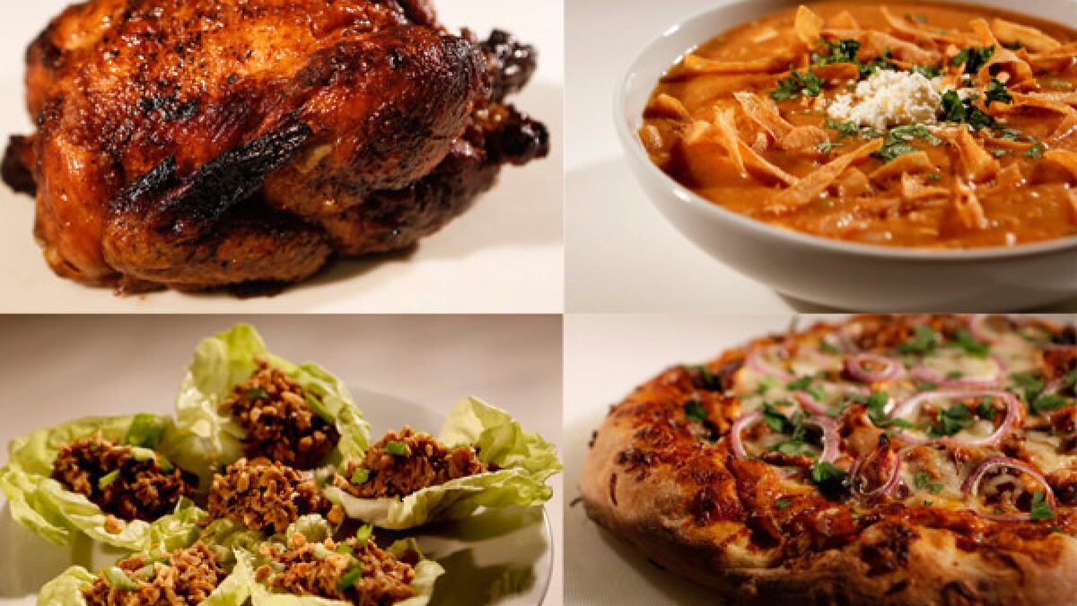 From One Rotisserie Chicken 25 Ideas For Dinner Los Angeles Times