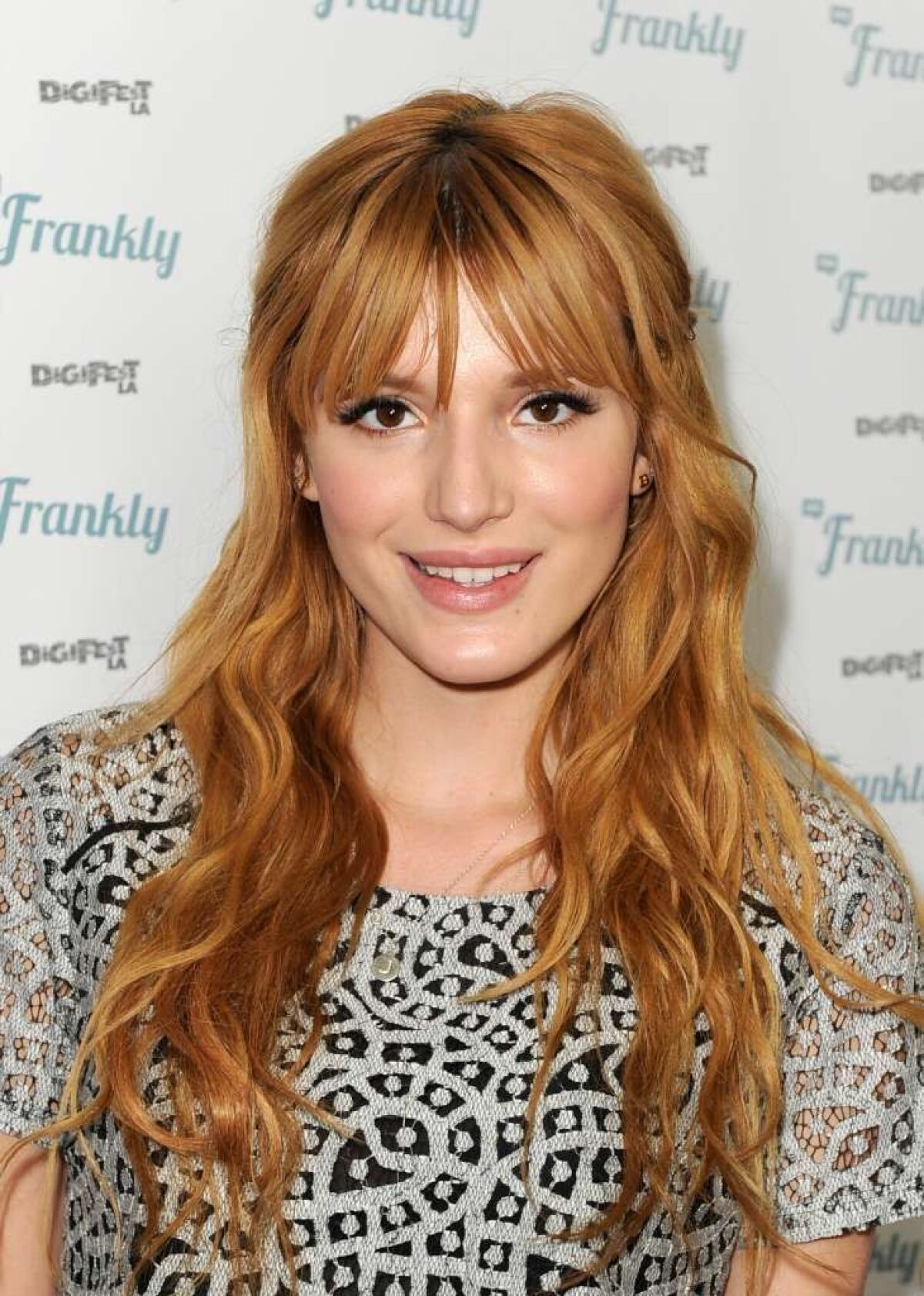 Bella Thorne attends DigiFest LA, the largest YouTube Music Festival, at Hollywood Palladium in 2013 in Hollywood.