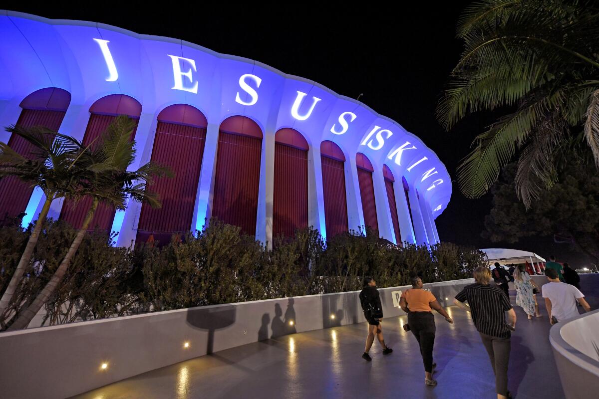 Kanye West's "Jesus Is King" at the Forum