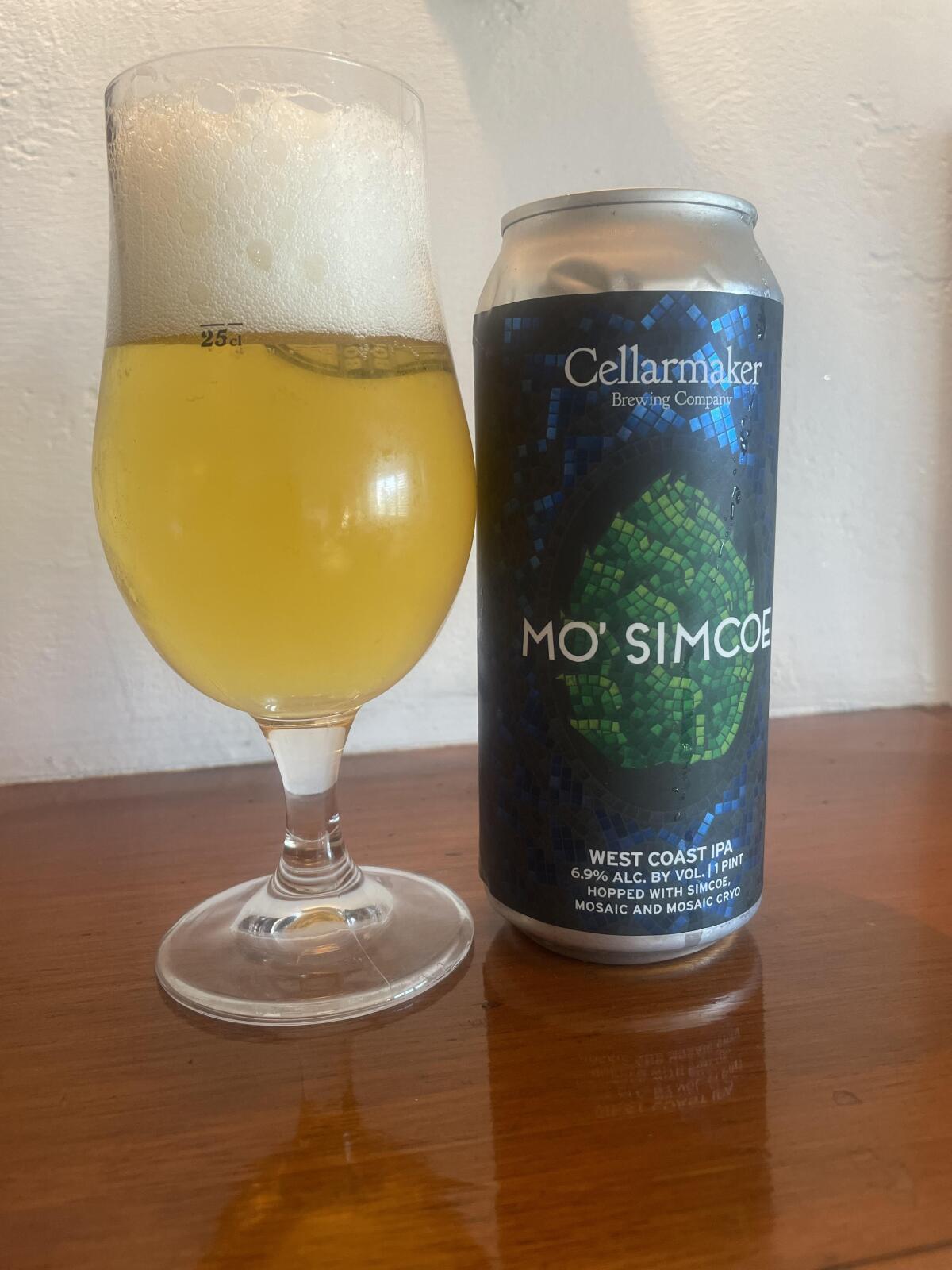 Cellarmaker's Mo’ Simcoe West Coast India pale ale.