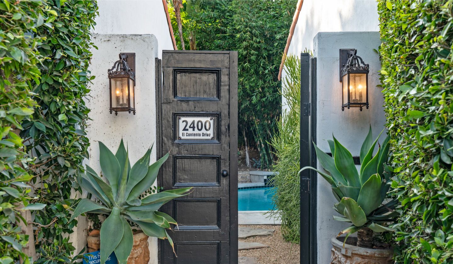 The entry.