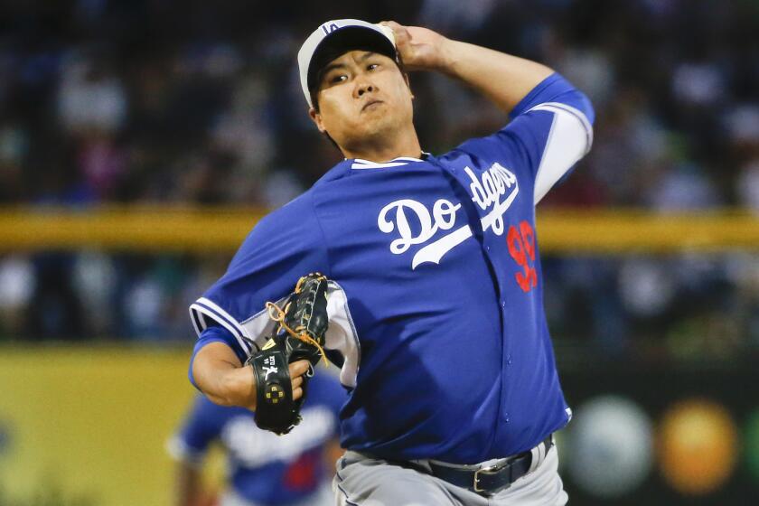 Hyun-jin Ryu is expected to pitch at some point this season.