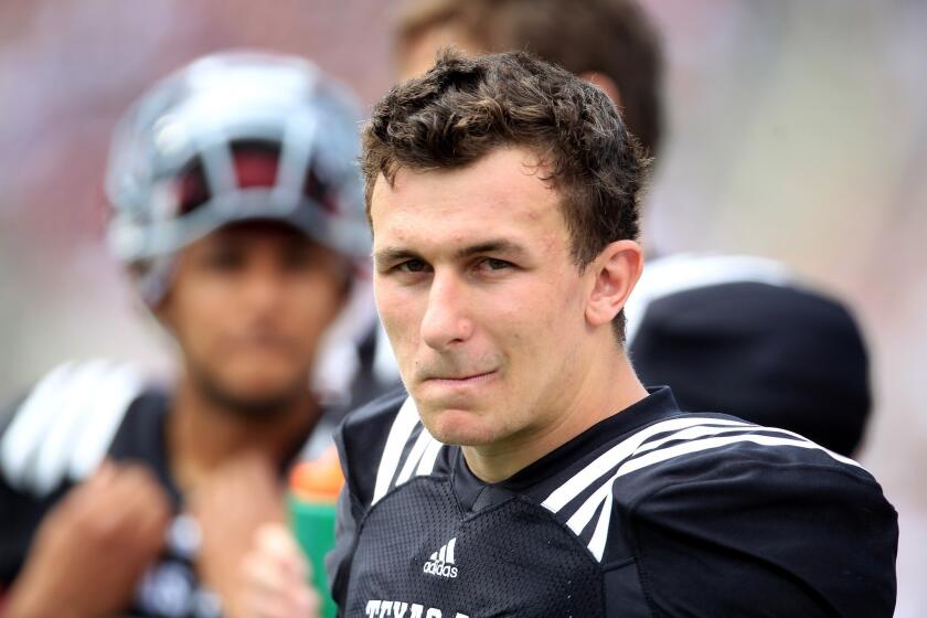 Would Texas A&M; quarterback Johnny Manziel be foolish enough to accept money for signing autographs?