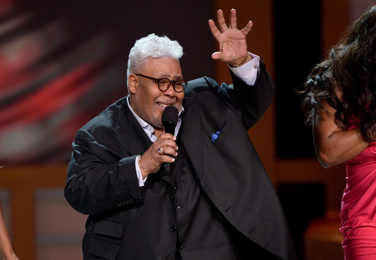 Rance Allen performs at the BET Celebration of Gospel at the Orpheum Theatre in Los Angeles, 2014.