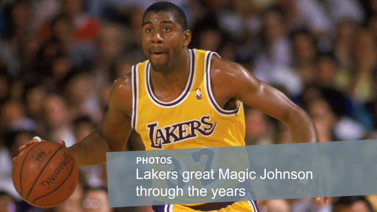 Photos: Magic Johnson through the years - Los Angeles Times