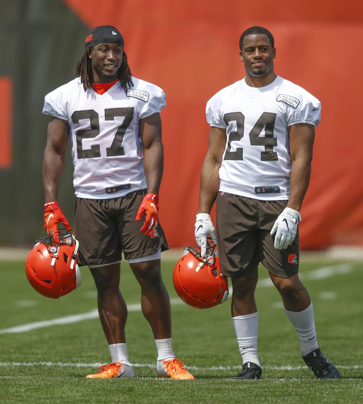 Cleveland Browns Nick Chubb hopes he and Kareem Hunt can be another Browns  dynamic duo