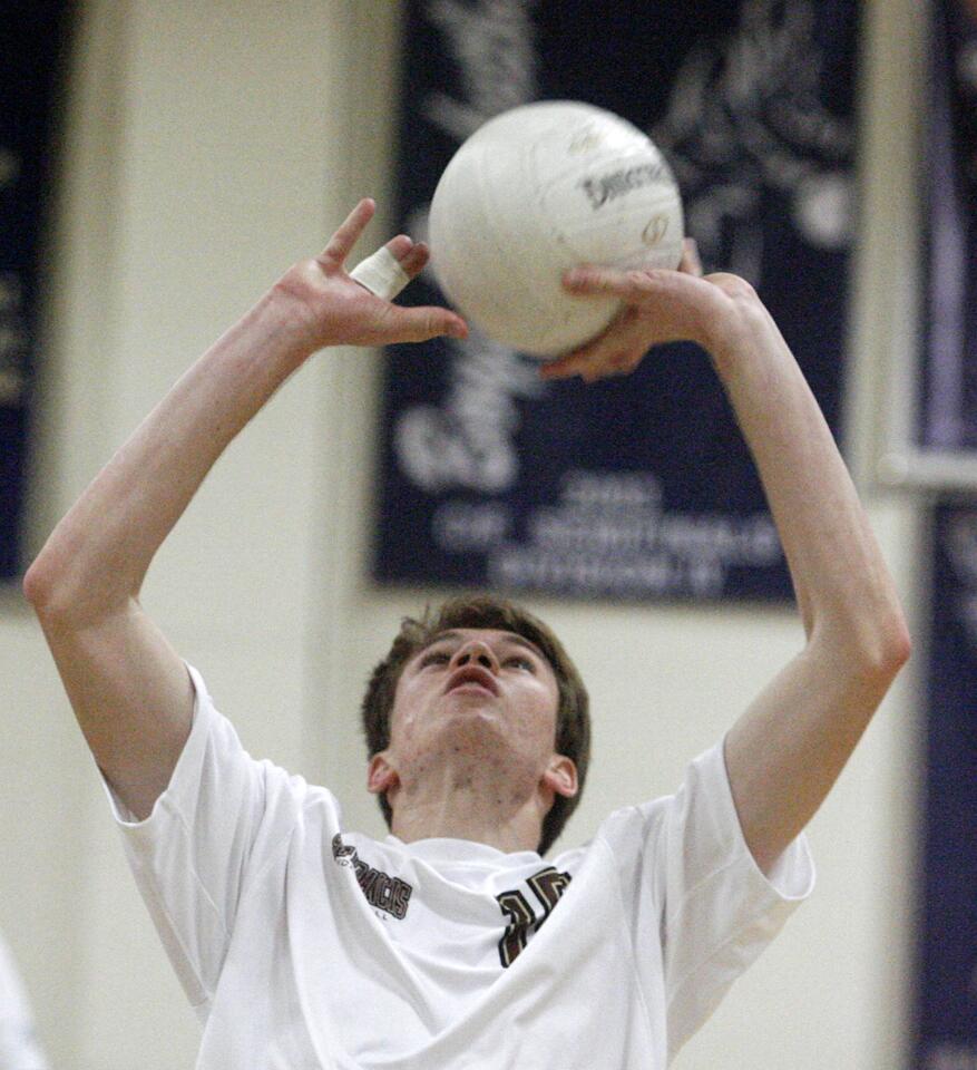 Photo Gallery: Flintridge Prep v. St. Francis nonleague boys volleyball