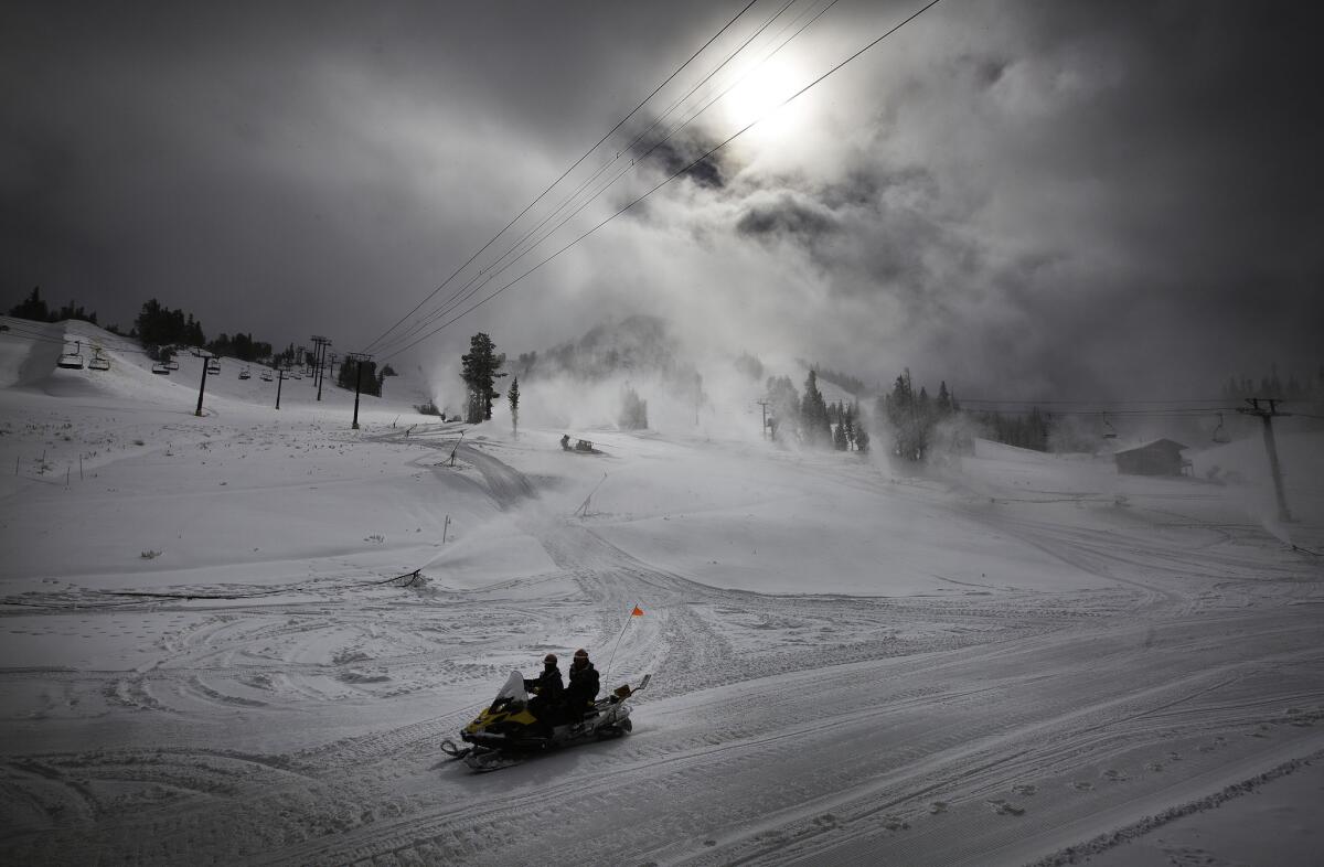 With several feet of snow in some spots, Mammoth is opening Thursday, and offering $50 tickets.
