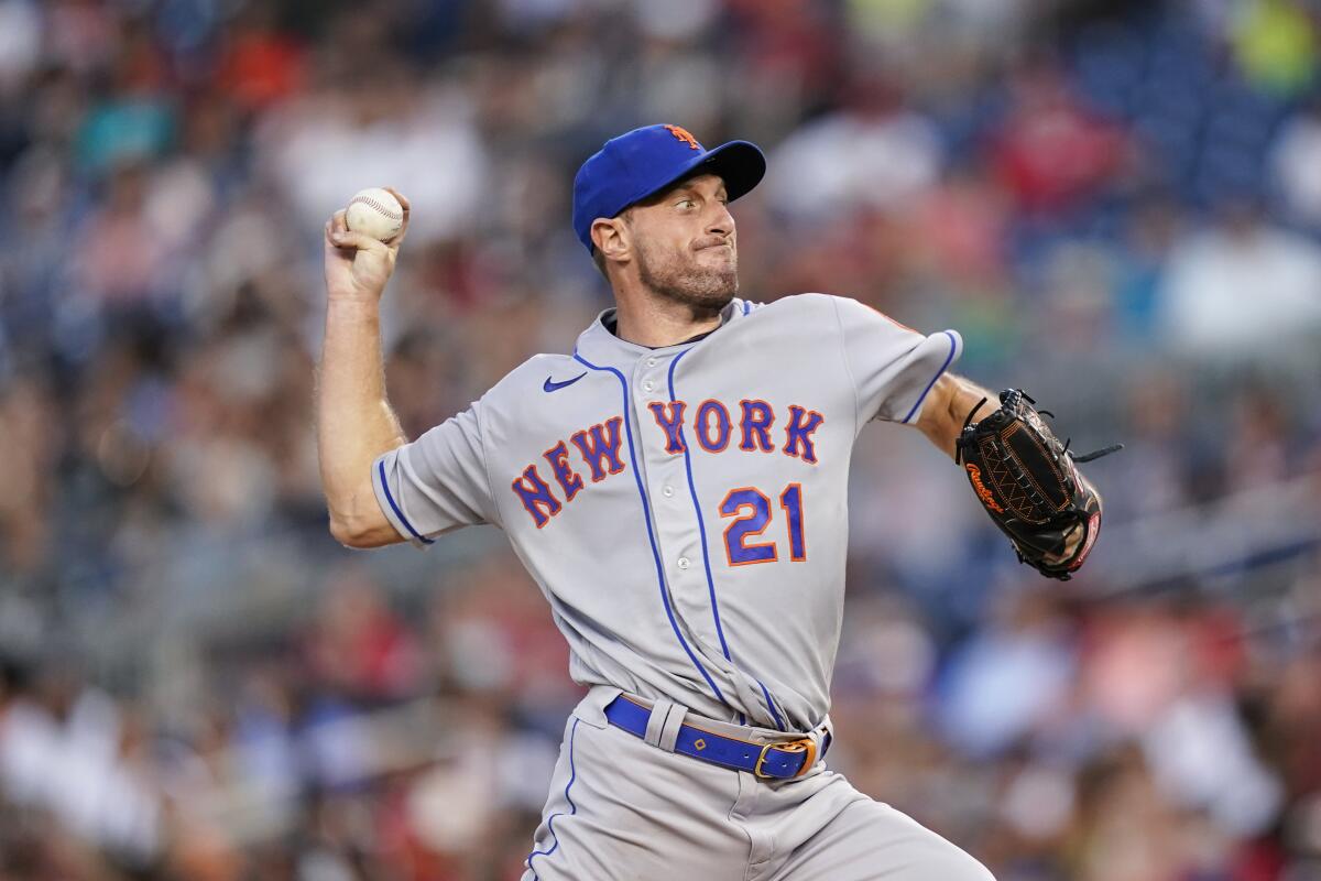 Max Scherzer 'good to go' for Mets debut at Nationals Park