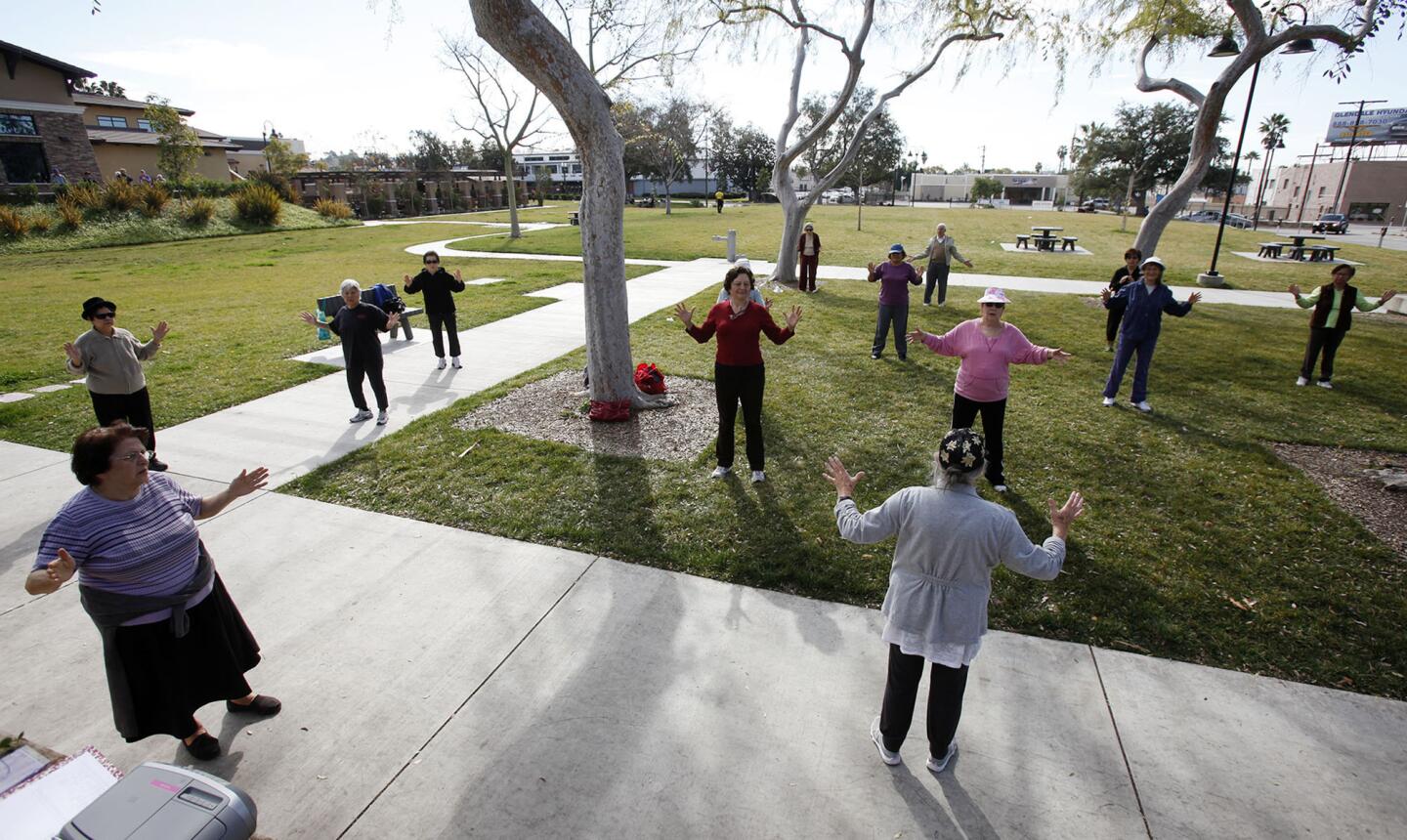 Photo Gallery: Tai Chi at the Glendale Adult Recreation Center