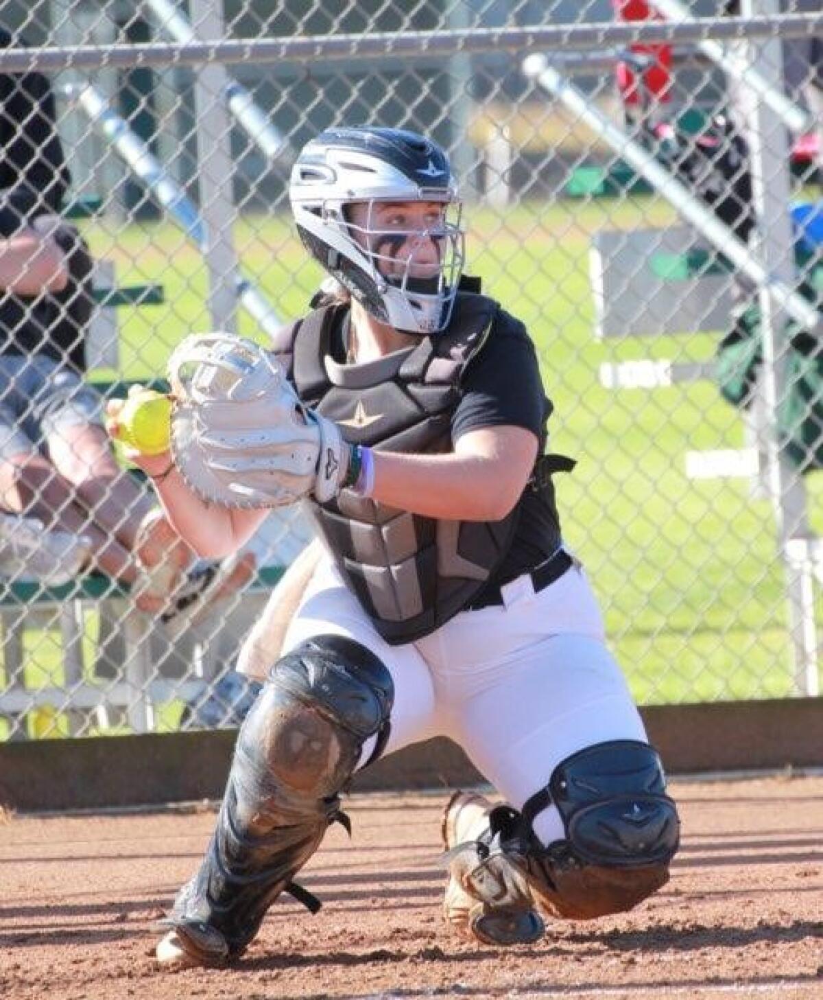 Titans' Burmeister is a double threat — at bat and behind the plate