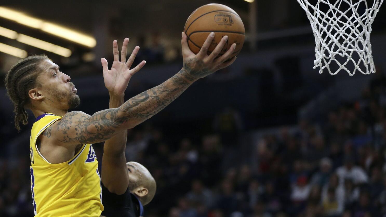 Lakers' Michael Beasley has returned to bolster depleted rotation