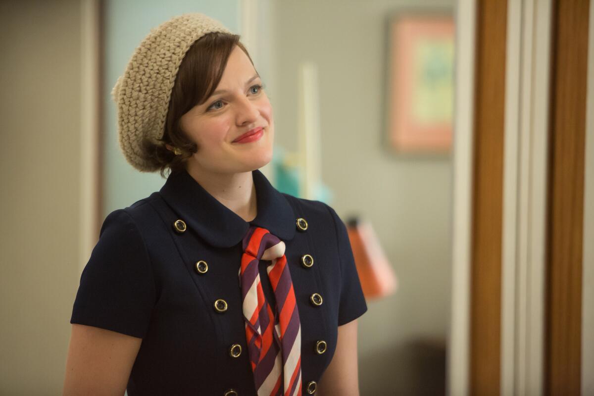 Elisabeth Moss as Peggy Olson in "Mad Men."