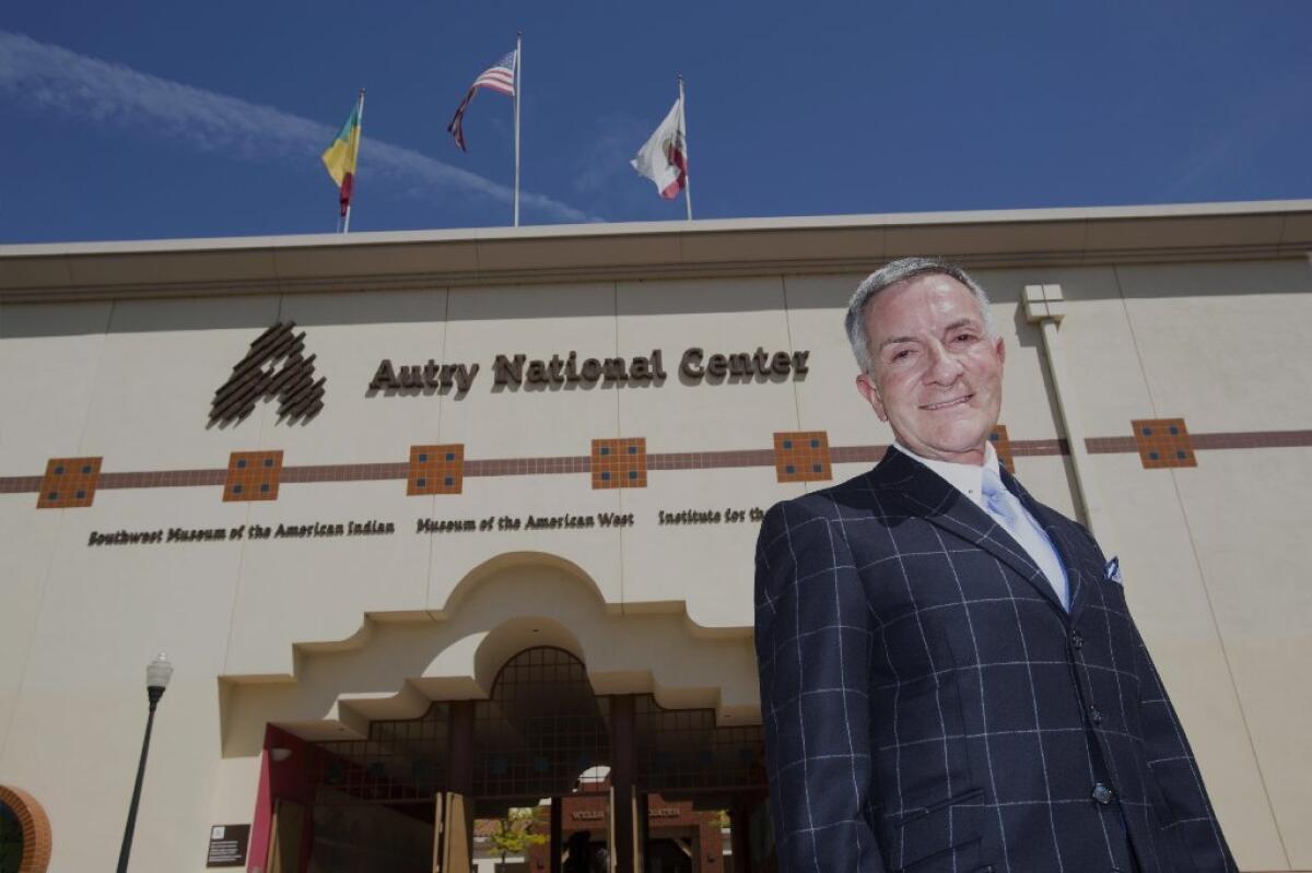 The sign behind Autry president W. Richard West Jr. is due for an update: The Autry National Center of the American West this week changed its name to the Autry Museum of the West.