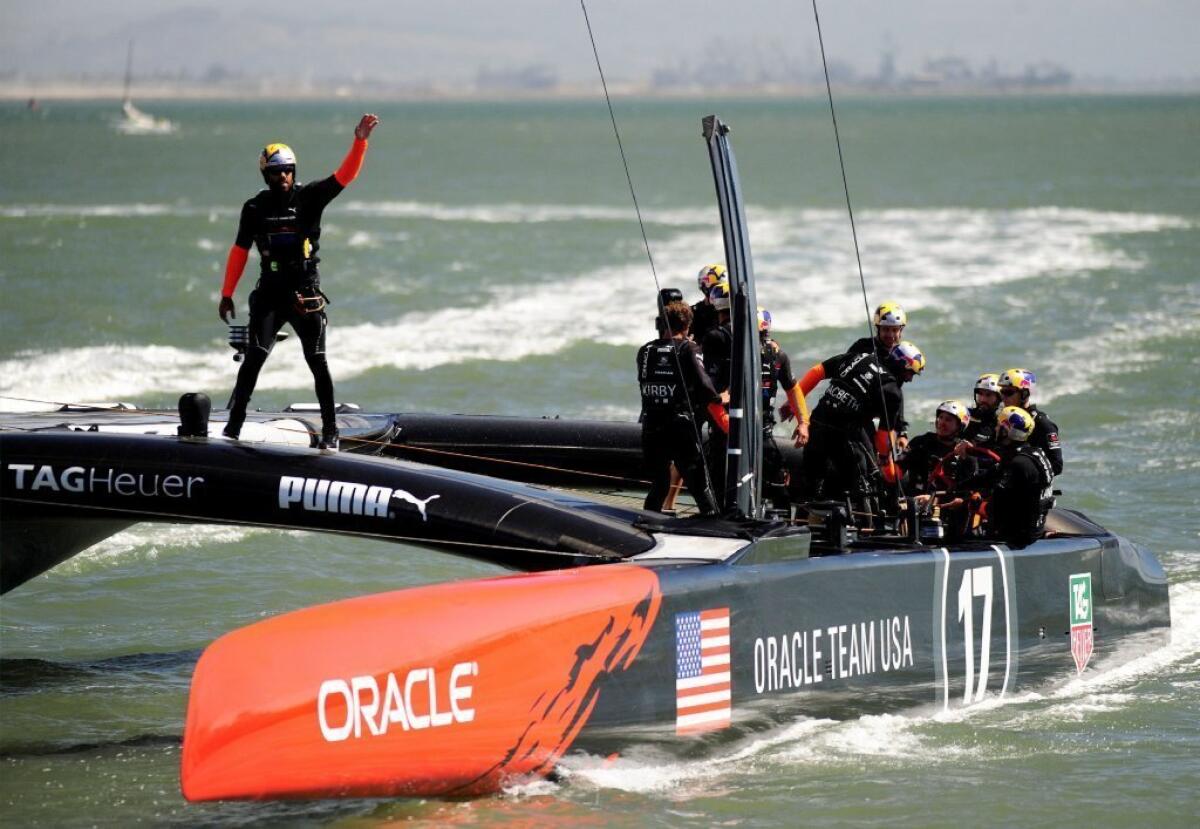 Oracle Team USA has made a stunning comeback to tie the America's Cup, 8-8. The decisive race will be held Wednesday.