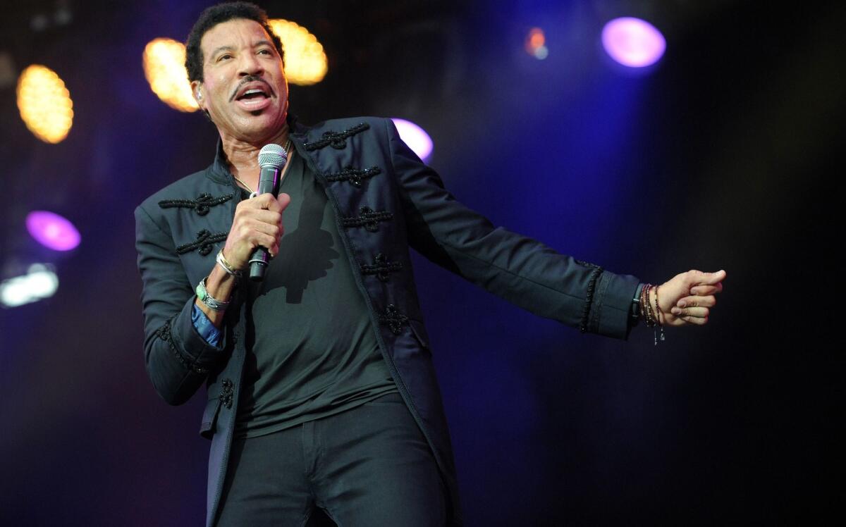 Lionel Richie, seen performing in France in July, announced Wednesday that he'll soon begin a residency at Planet Hollywood in Las Vegas.