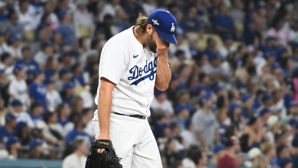 MLB 2022 news  LA Dodgers' Clayton Kershaw blames unfinished